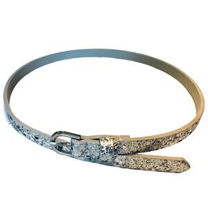 Justice | Accessories | Justice Girls Black Silver Sparkle Belt Silver  Buckle Size Small Size 6 | Poshmark
